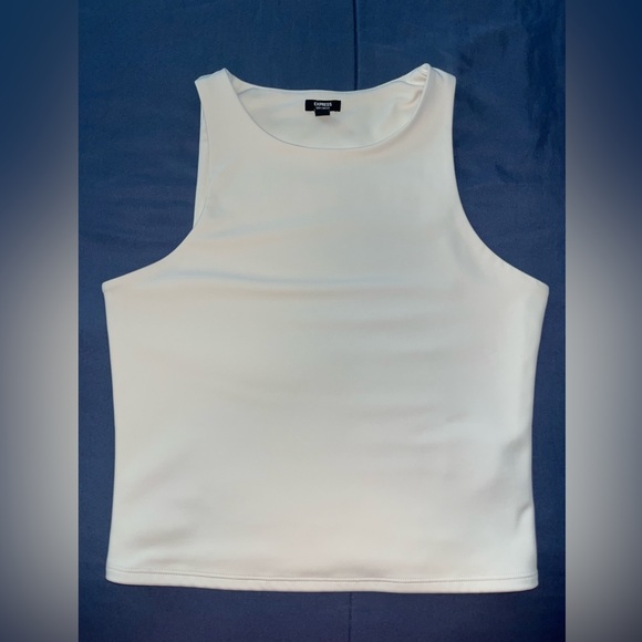 Express Tops - $ FIRM - LIKE NEW Express Body Contour Tank - Cream - Sz Medium